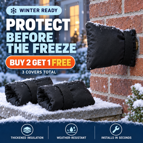 Thickened Outdoor Faucet Covers, Waterproof Insulated Hose Bib Socks
