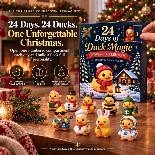 Christmas 24 Days of Duck Magic Collectible Figures - Duck Magic Advent Calendar