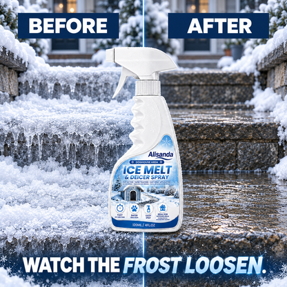 🔥Buy 2 Get 1 Free🔥Outdoor De-Icing & Snow Melting Spray – pet-safe, dissolves frost on contact