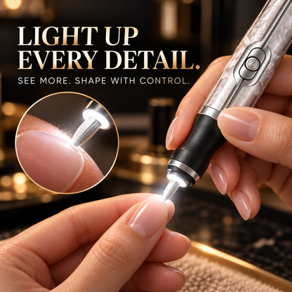 🔥Electric Nail Grinder With LED Light