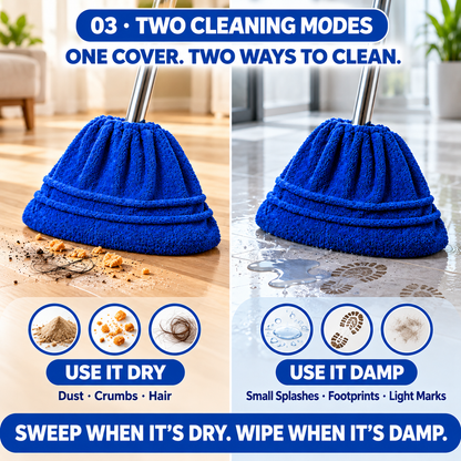 Household multi-functional lazy-person vacuuming broom