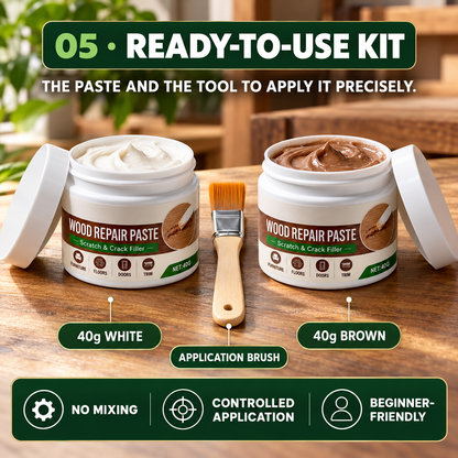 Wood Repair Paste for Furniture and Floor