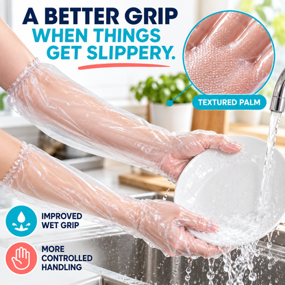 Disposable Long Arm Gloves