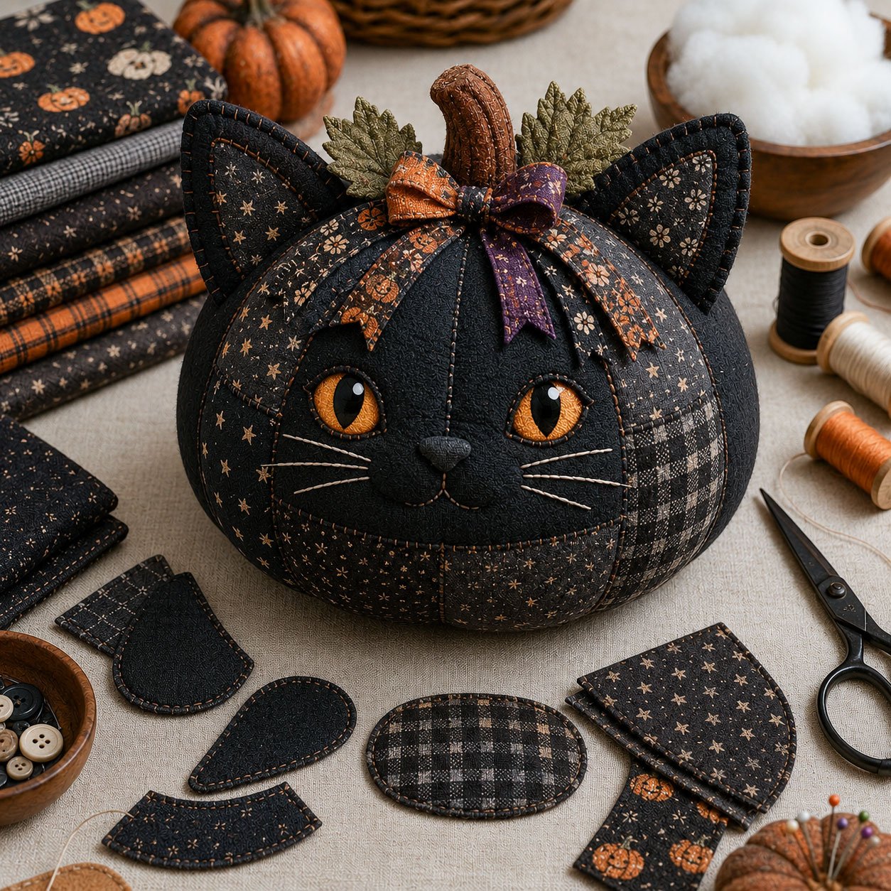 🔥AQA®Last Day 49% OFF - DIY Animal Pumpkin Sewing Kit