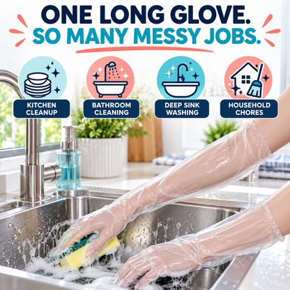 Disposable Long Arm Gloves