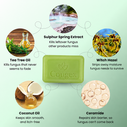 Cougex® Antifungal Cleansing Bar