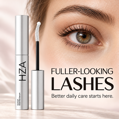 Essential Eyelash Growth Serum, Jumbo Size 0.5fl.oz - Safe & Gentle Lashes Care, Fuller, Thicker in 2 Weeks, Non-Prostaglandin, Hormone-free
