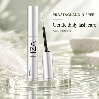 Essential Eyelash Growth Serum, Jumbo Size 0.5fl.oz - Safe & Gentle Lashes Care, Fuller, Thicker in 2 Weeks, Non-Prostaglandin, Hormone-free