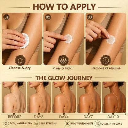 ☀️AQA® Sunless InstantBronze Patch
