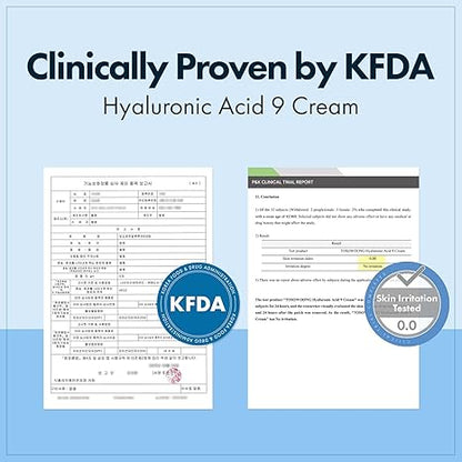 Tosowoong Hyaluronic Acid 9 Cream, Vitamin B5