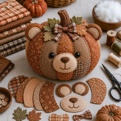 🔥AQA®Last Day 49% OFF - DIY Animal Pumpkin Sewing Kit