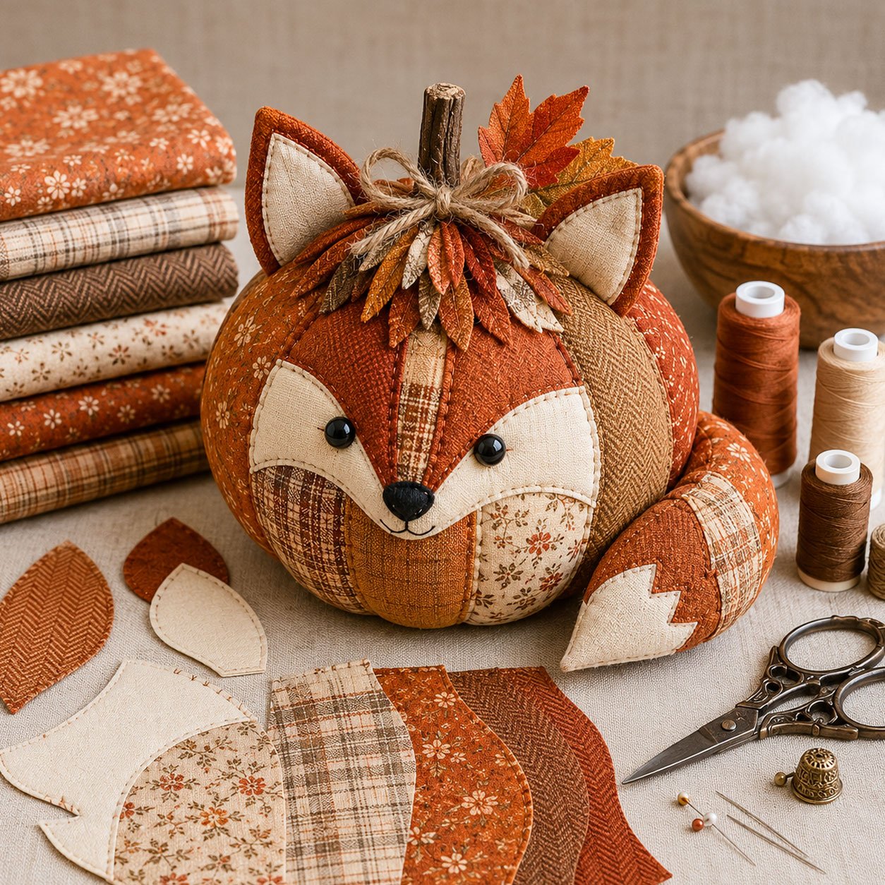 🔥AQA®Last Day 49% OFF - DIY Animal Pumpkin Sewing Kit