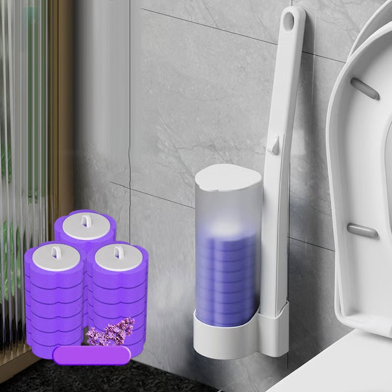 ⚡50K+ SOLD!🚽💦Hands-Free Cleaning Gadget🧽Disposable toilet cleaning tool