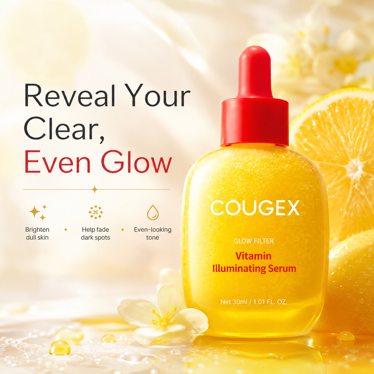 Vitamin Illuminating Serum Double Pack | Niacinamide 4% & TXA