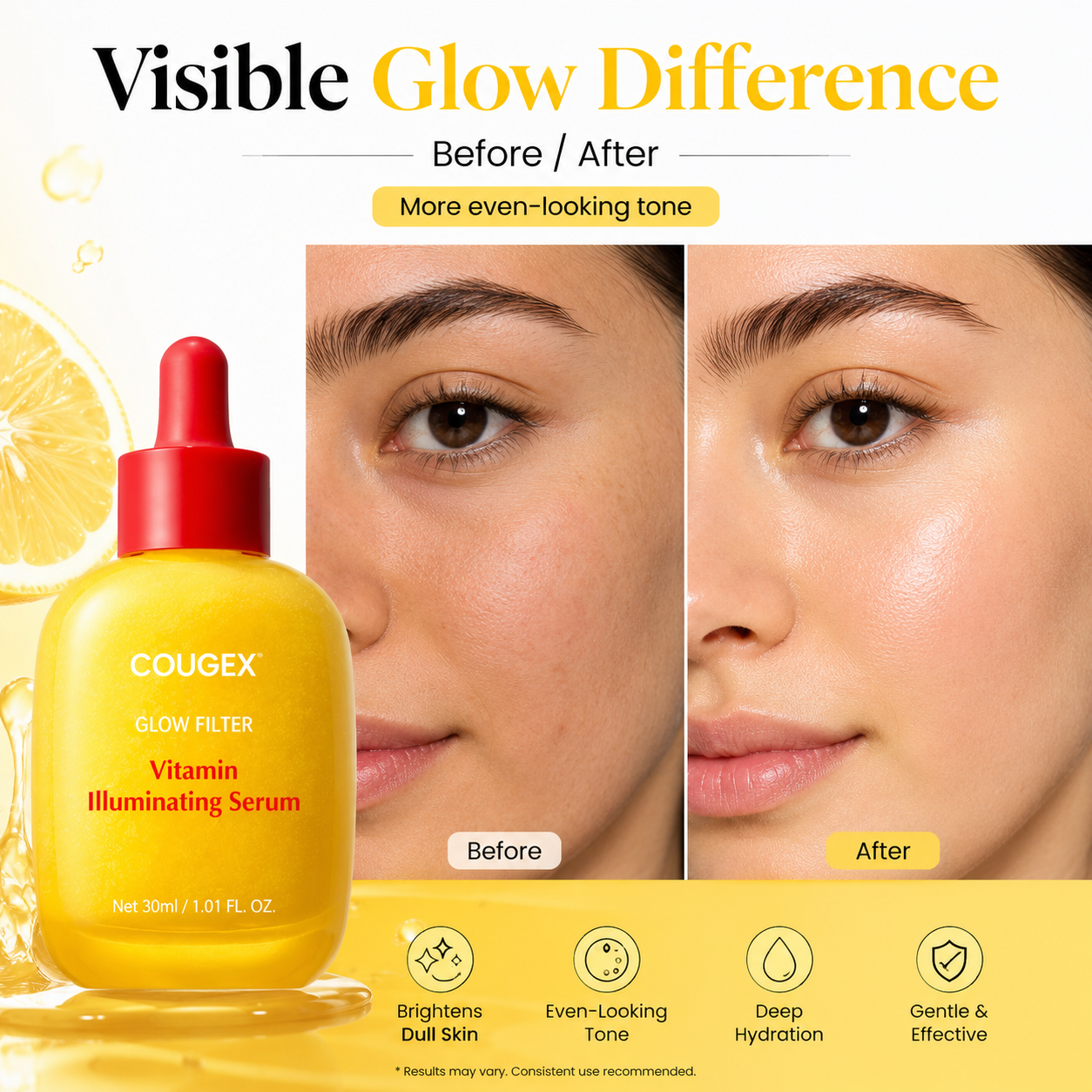 Vitamin Illuminating Serum Double Pack | Niacinamide 4% & TXA