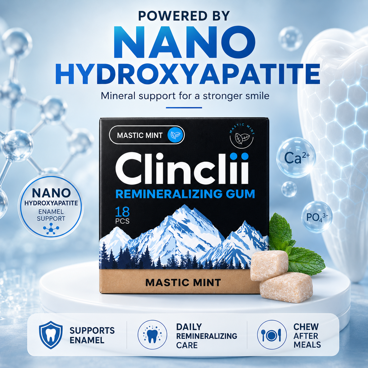 Clinclii™️ -Remineralizing Gum