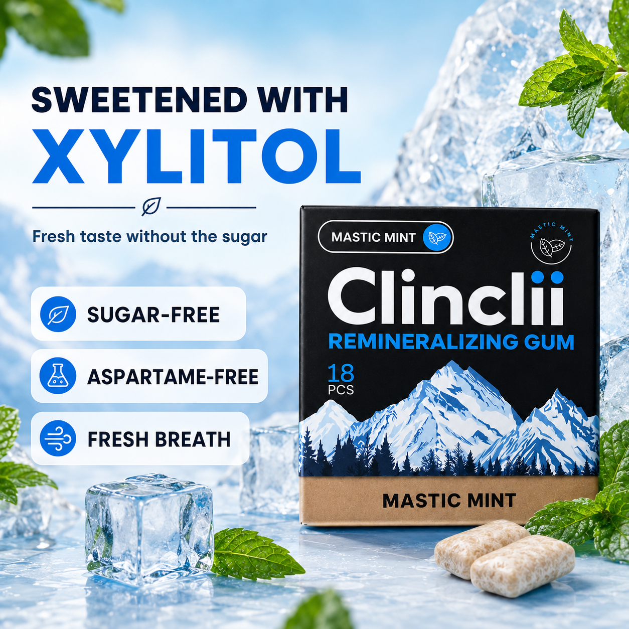 Clinclii™️ -Remineralizing Gum