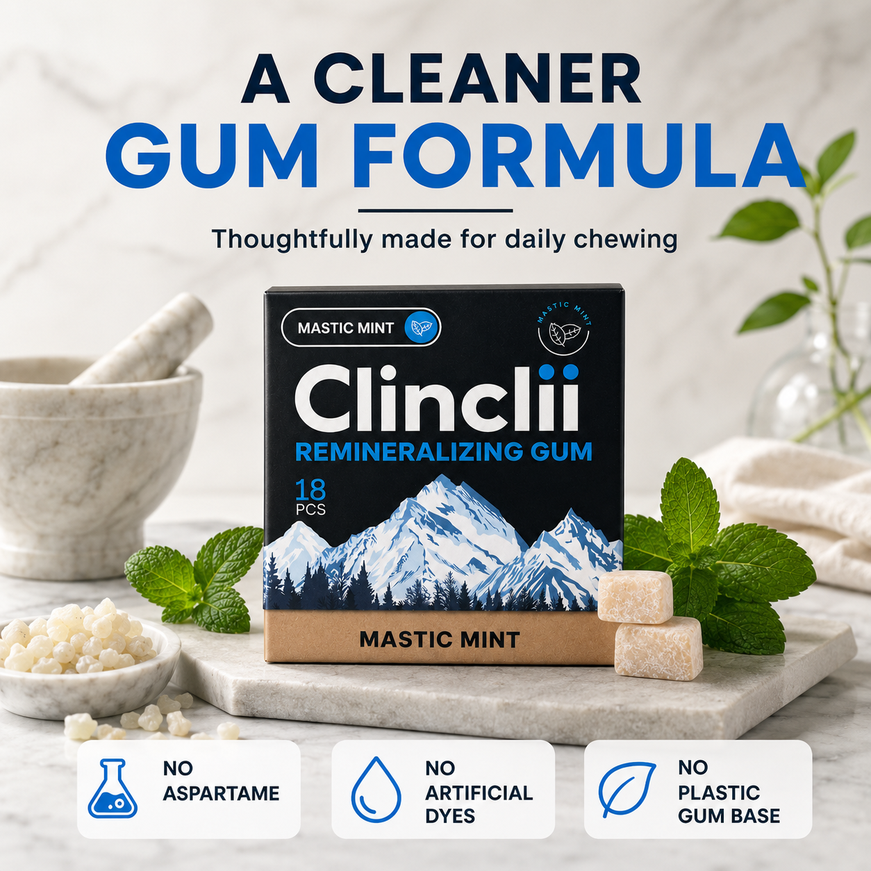 Clinclii™️ -Remineralizing Gum