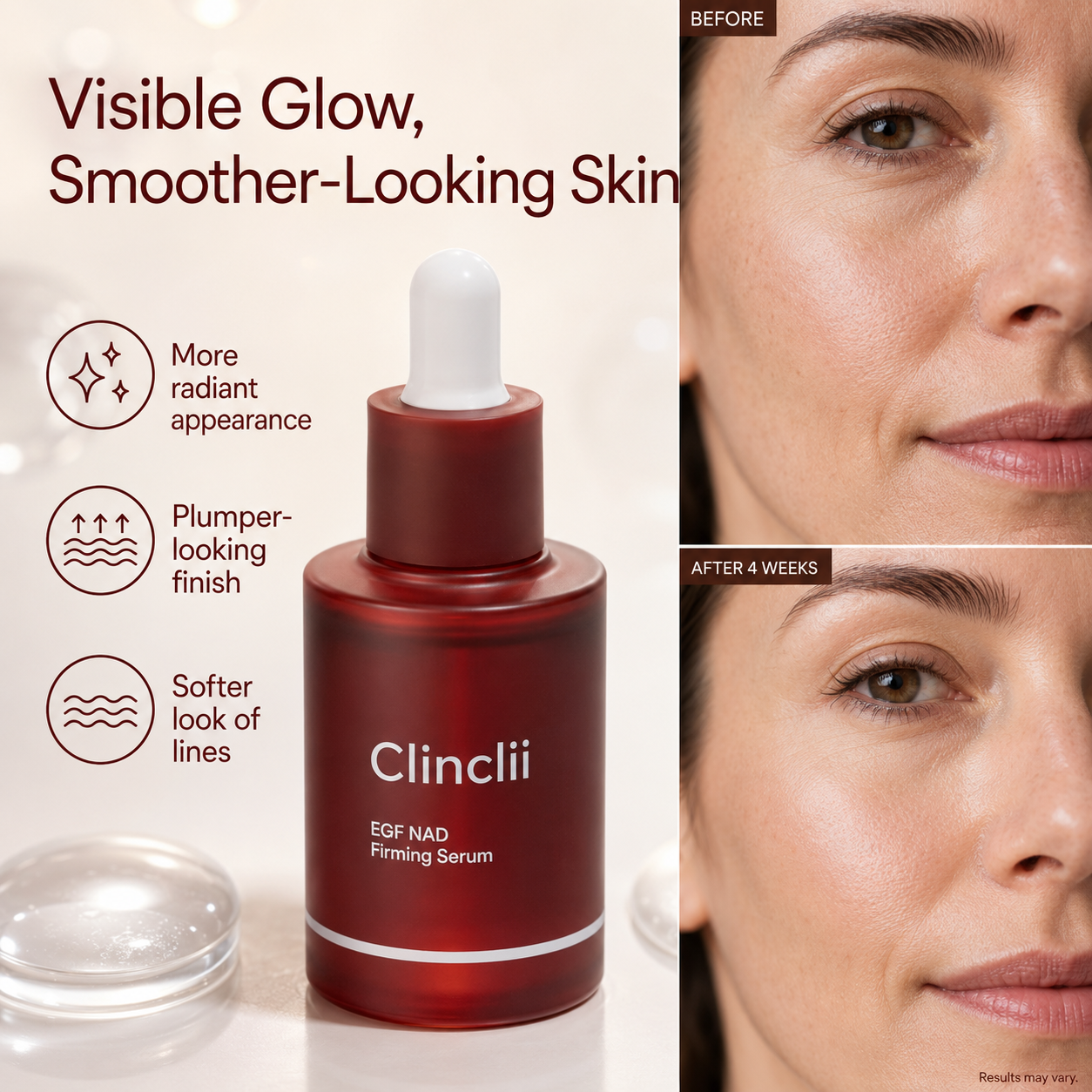 Collagen Gel Cream – Freeze-Dried Collagen Capsules For Instant Glass Glow & Wrinkle-Filling