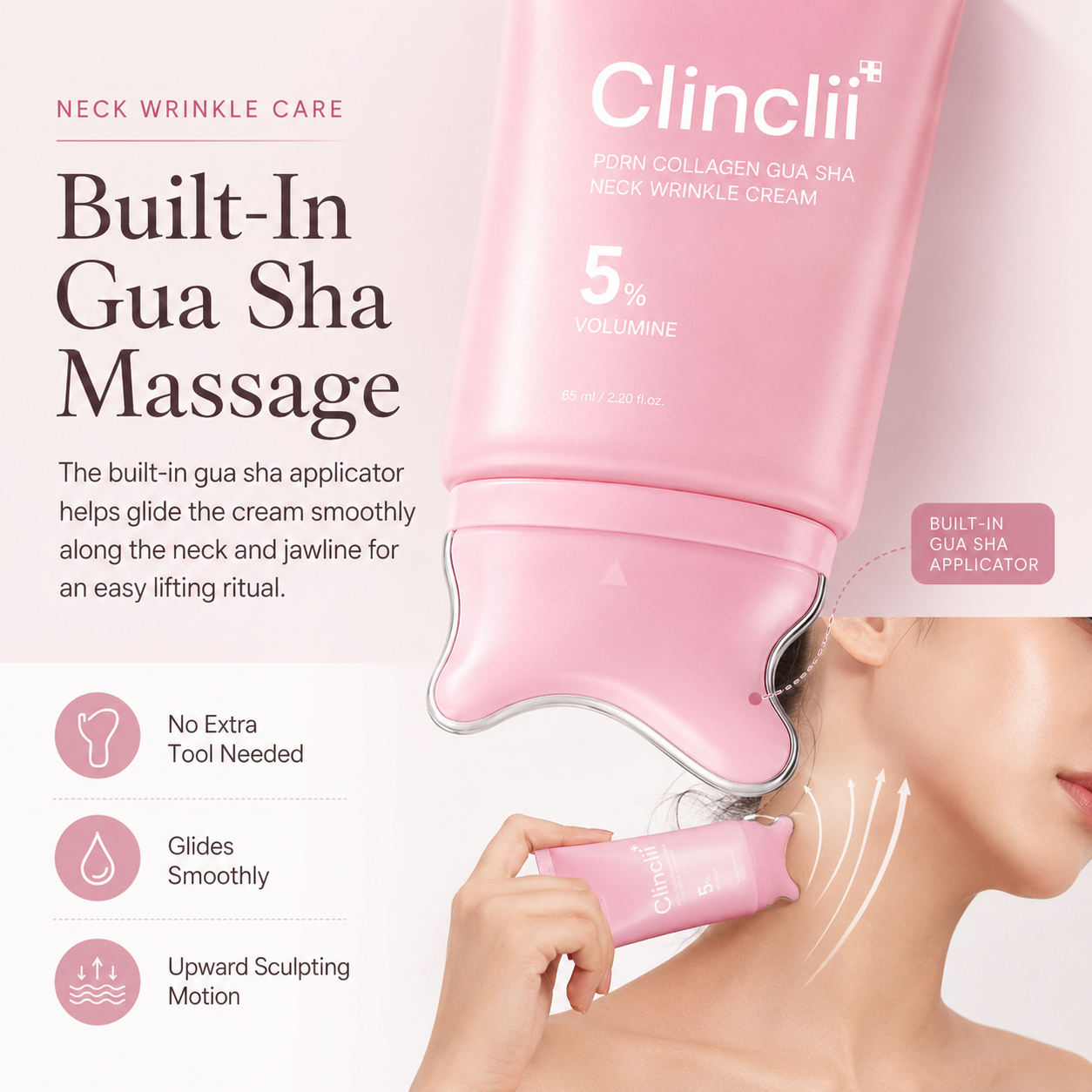 Collagen Gua Sha Neck Wrinkle Cream