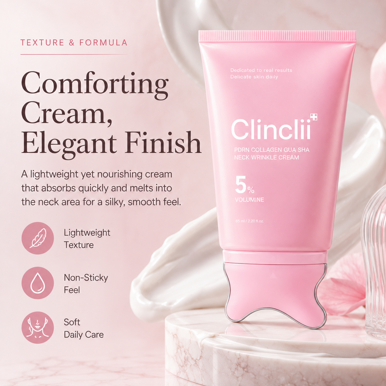 Collagen Gua Sha Neck Wrinkle Cream
