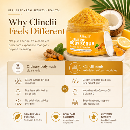 ✨Last Day 40% OFF💗Turmeric Exfoliating Body Scrub