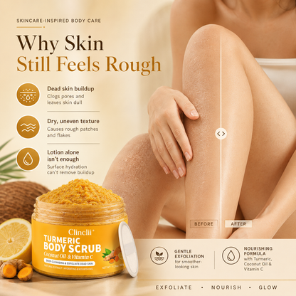 ✨Last Day 40% OFF💗Turmeric Exfoliating Body Scrub