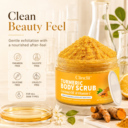 ✨Last Day 40% OFF💗Turmeric Exfoliating Body Scrub