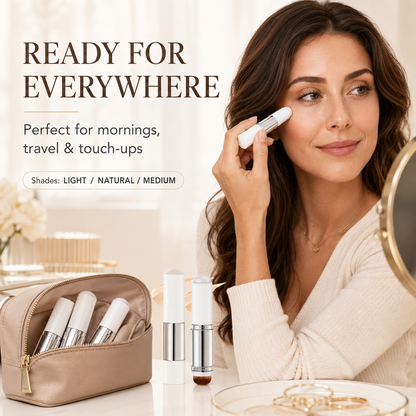 🎉BUY 1 GET 1 FREE🎉Color-Changing Foundation Stick with Collagen Capsules - Dual-Ended with Detachable Brush