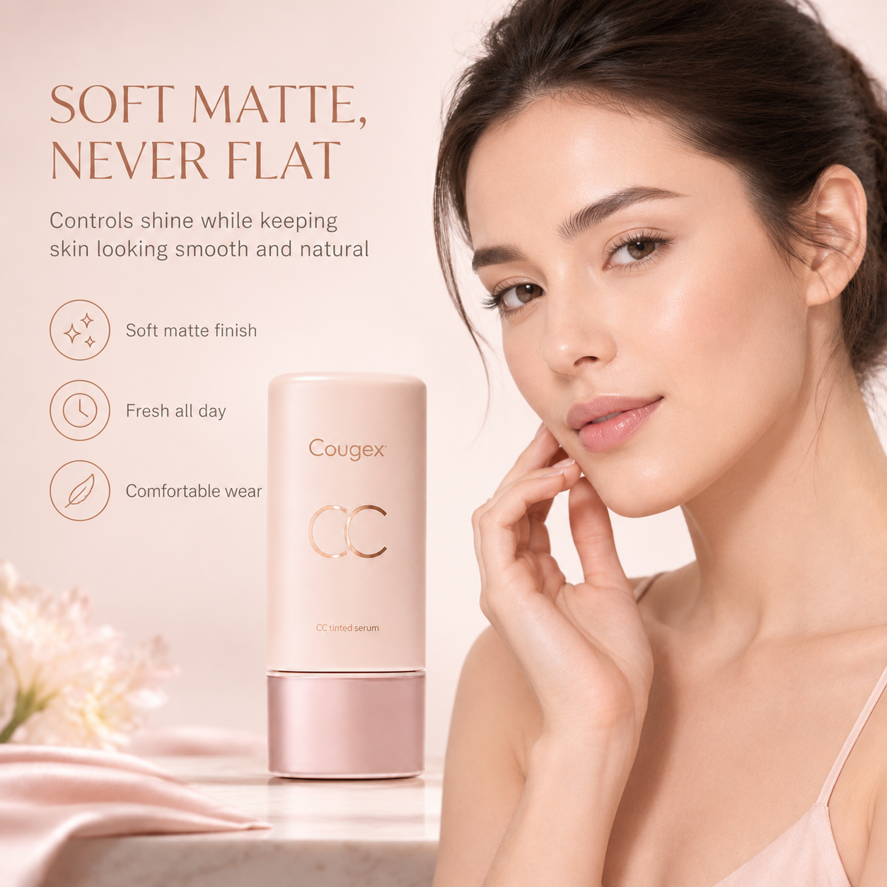 Lightweight Moisturizing Matte Finish Cream