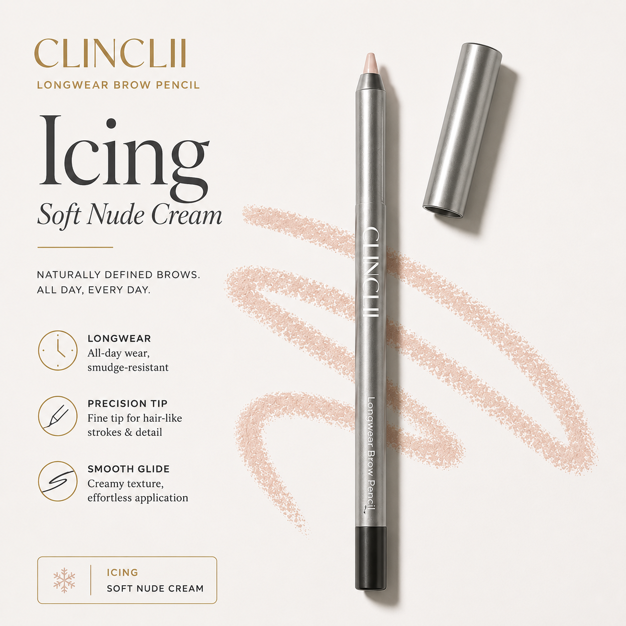 🌸 Longwear Eyeliner - Lightweight and Waterproof