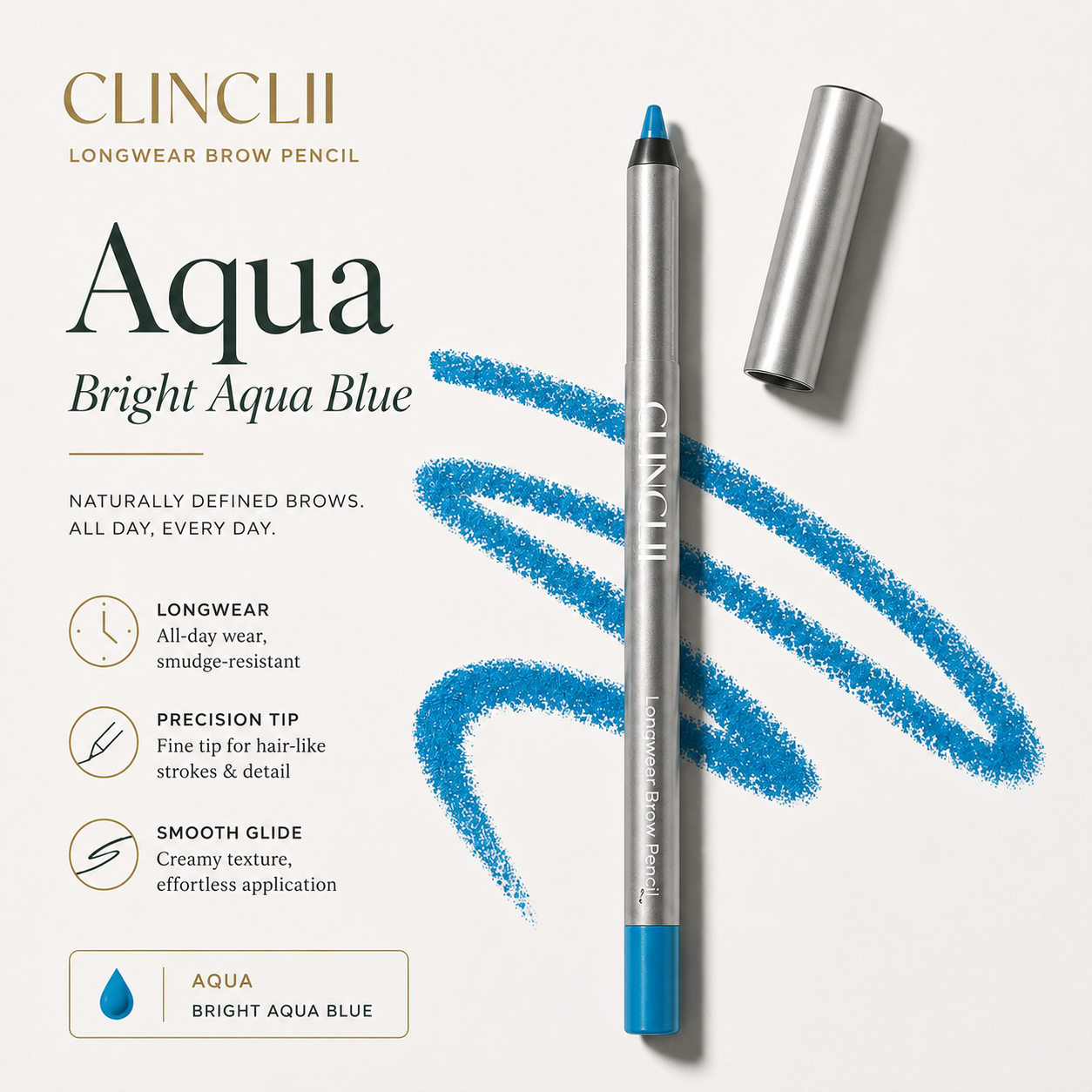 🌸 Longwear Eyeliner - Lightweight and Waterproof