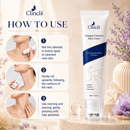 Clinclii™ Daily Neck Firming Cream – Smoother, Softer-Looking Skin 🌿