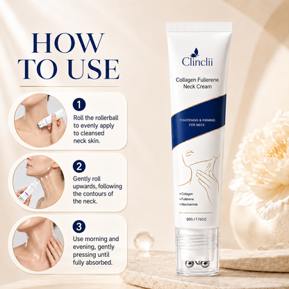 Clinclii™ Daily Neck Firming Cream – Smoother, Softer-Looking Skin 🌿