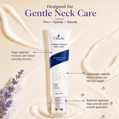 Clinclii™ Daily Neck Firming Cream – Smoother, Softer-Looking Skin 🌿