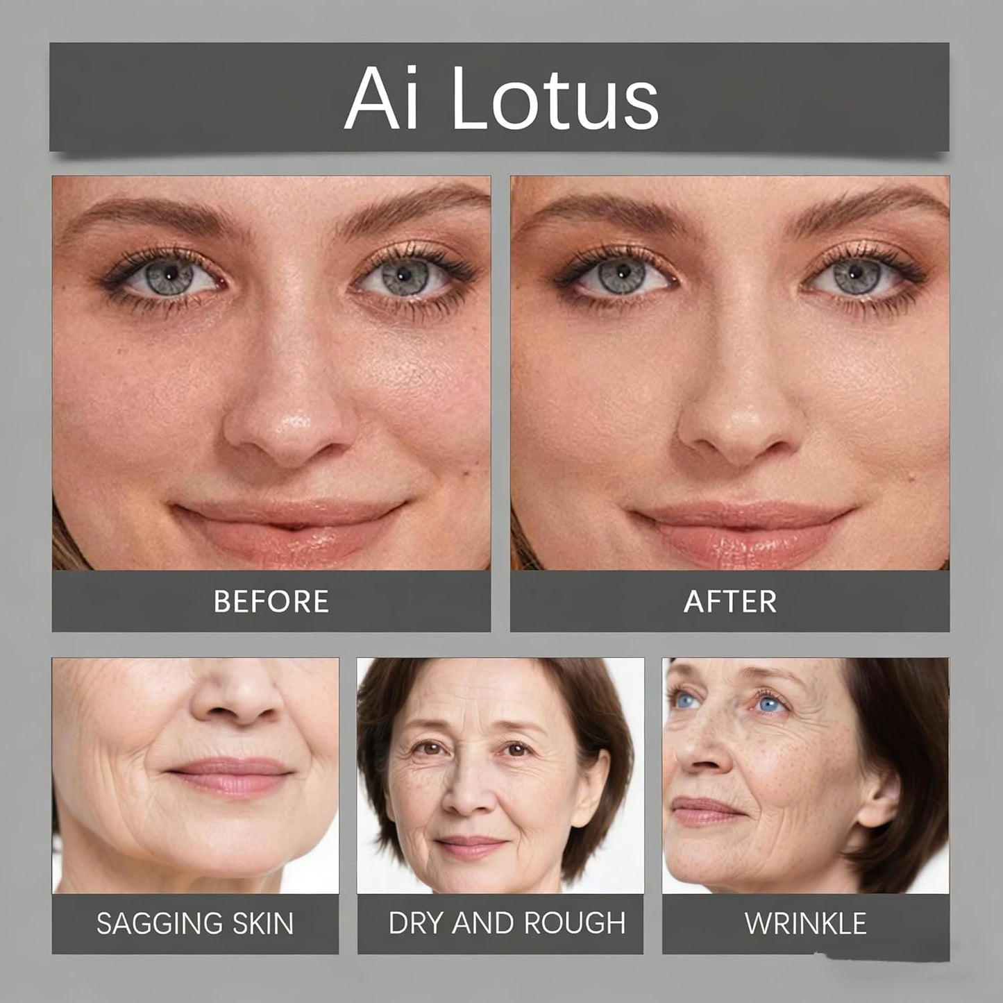 Deep Collagen Silk Peptide Intensive Lifting Ampoule Serum - Korean Anti-Aging Facial Essence