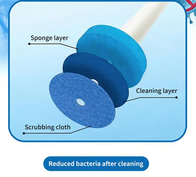 ⚡50K+ SOLD!🚽💦Hands-Free Cleaning Gadget🧽Disposable toilet cleaning tool