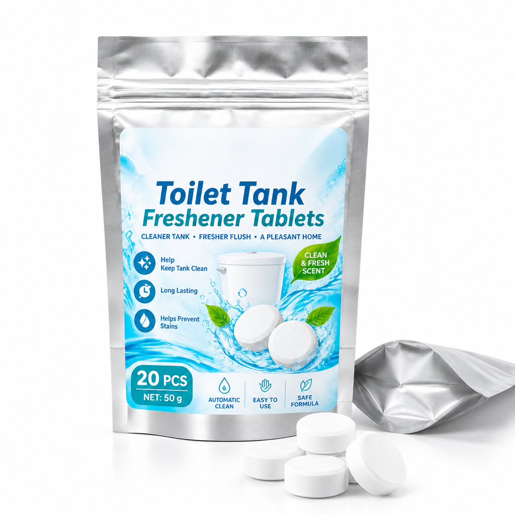 🥳2026 HOT SALE🚽✨ Toilet Tank Freshener Tablets – effervescent action fights odor✅